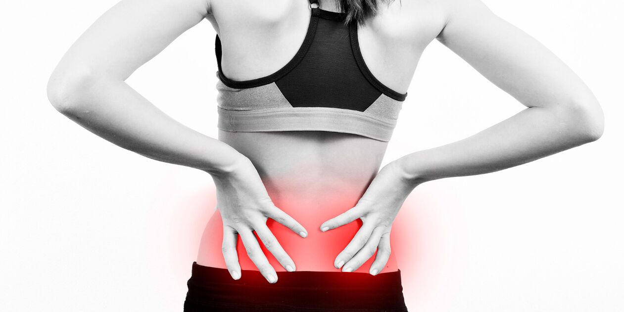 simptomi bolečine v spodnjem delu hrbta